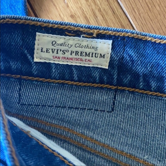 NWOT Levi’s Straight Legged Cropped Wedgie Fit 25 - Picture 6 of 9
